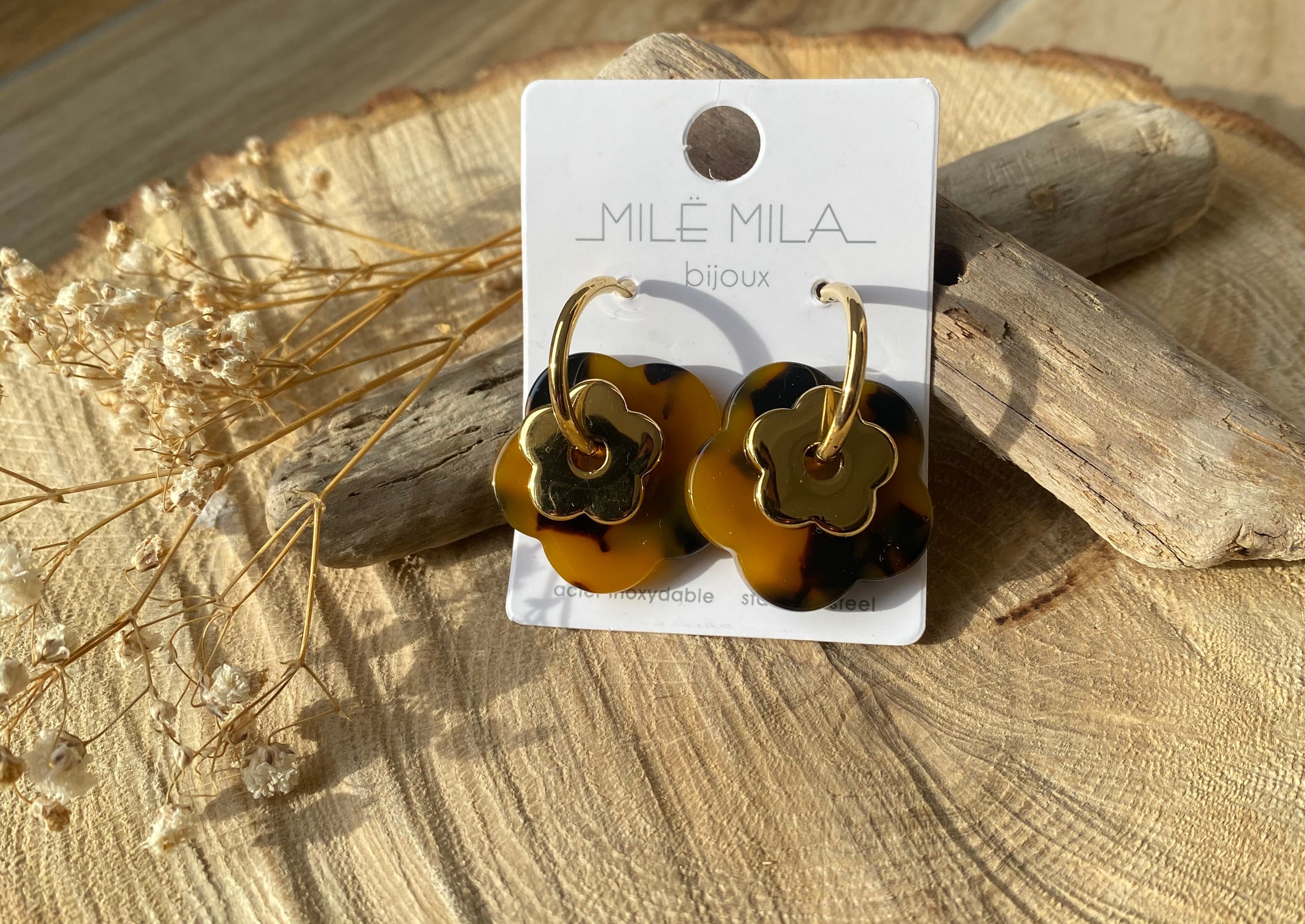 Créoles Fleur | ZELI